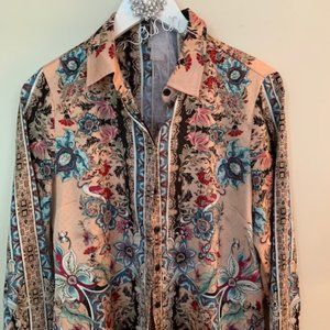 Gorgeous Floral Silky Blouse....